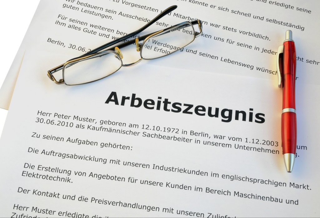 Arbeitszeugnis